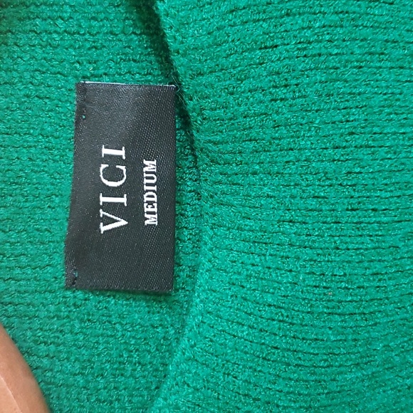 Vici Amsterdam Mock Neck Sweater Size M - Picture 8 of 8